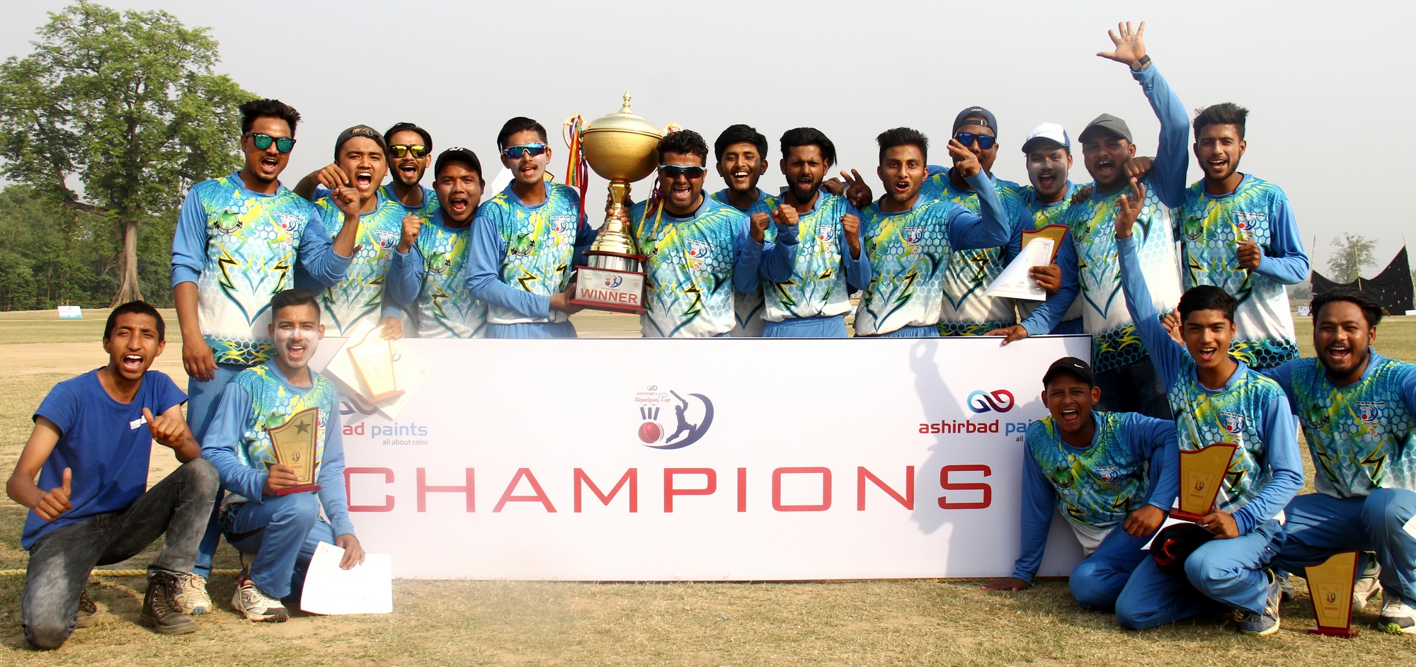 दंगाली गोर्खाजले जित्यो पहिलो नेपालगन्ज कप टी-२० क्रिकेटको उपाधि