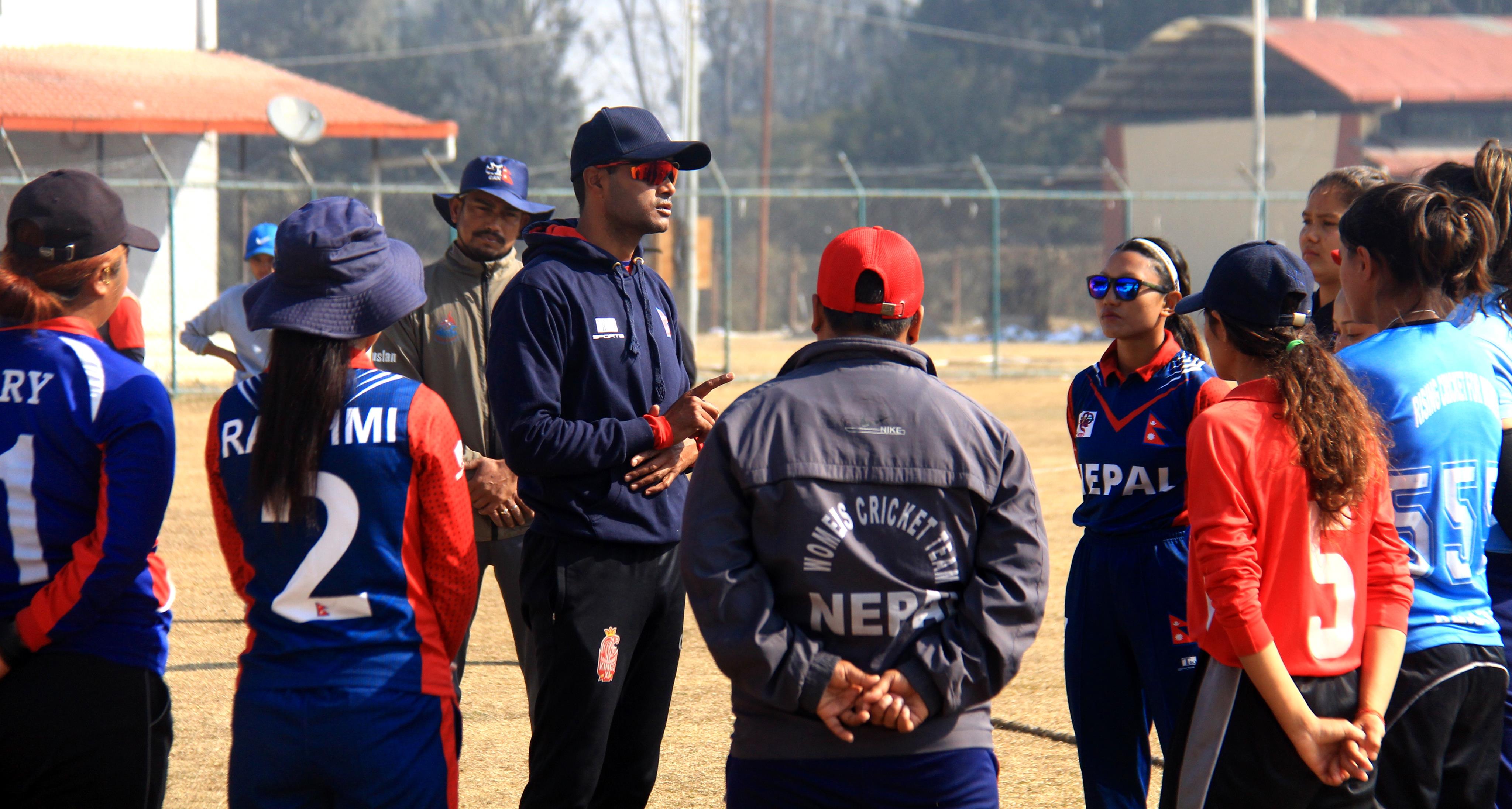 थाइल्याण्डमा हुने 'महिला टी-२० स्म्यास' क्रिकेटका लागि १४ सदस्यीय नेपाली टोली घोषणा
