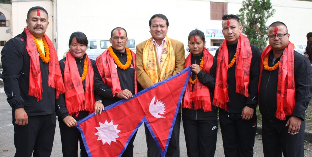 एसियन गेम्सको लागि थप तयारी गर्न भारोत्तोलन टोली थाइल्यान्ड प्रस्थान