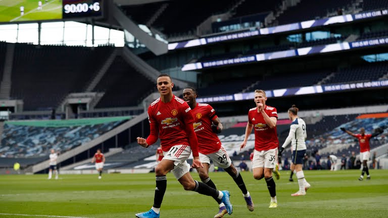 टोटेनहममाथि म्यानचेस्टर युनाइटेडको जित