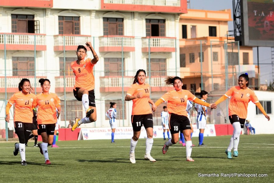 महिला लिगमा दुई खेल: अपराजित एपीएफलाई जितविहीन चौदण्डीको चुनौती