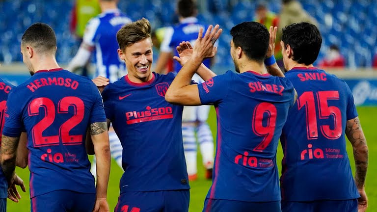 सोसिडाडलाई हराउँदै एट्लेटिको मड्रिडको शीर्षस्थानमा