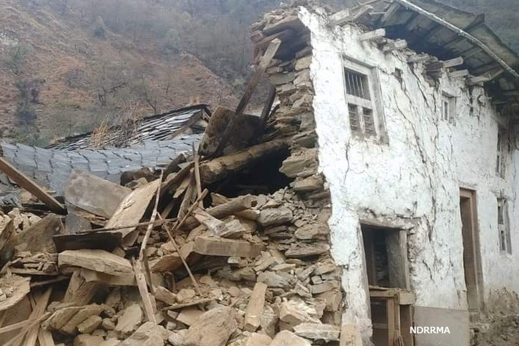 बाजुरा भूकम्पः एक जनाको मृत्‍यु, यस्तो छ क्षतिको प्रारम्भिक आकलन