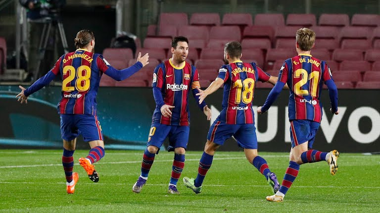 रियल सोसिडाडमाथि बार्सिलोनाको संघर्षपूर्ण जित