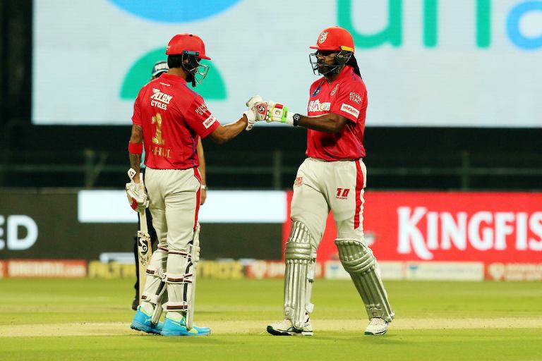 पञ्जाबले राजस्थानलाई दियो १ सय ८६ रनको लक्ष्य, क्रिस गेल शतक बनाउन एक रनले चुके