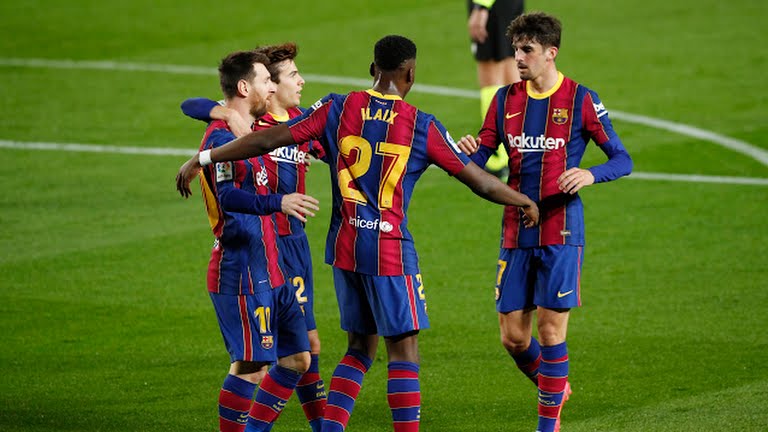 बार्सिलोनाको फराकिलो जितमा मेस्सीको दोहोरो गोल