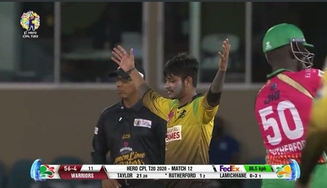 जमैकाको जित, सन्दीपले किफायती बलिङ गर्दै लिए विकेट